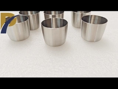 10ml 25ml 35ml 40ml लो फॉर्म ज़िरकोनियम क्रूसिबल रेट वॉल ज़िरकोनियम क्रूसिबल