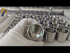 उच्च तापमान 2000°C वोल्फ़ास्टेन क्रूसिबल वैक्यूम कोटिंग उद्योग के लिए वोल्फ़ास्टेन कप