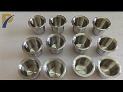 प्रयोगशाला विश्लेषण जिर्कोनियम क्रिस्टल रिंग के साथ पिघला हुआ कीमती धातु Zr702 क्रिस्टल